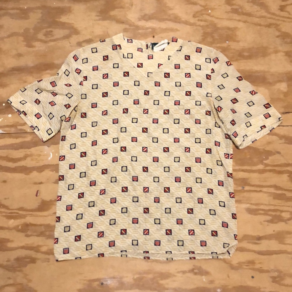 short sleeve vintage top